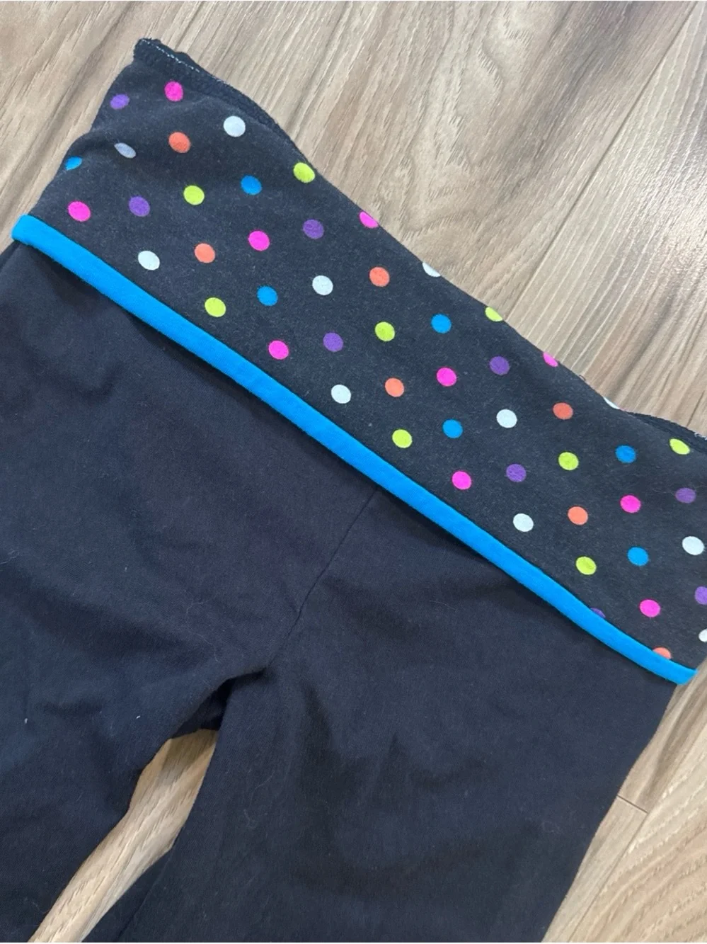 Y2K Foldover Yoga Pants